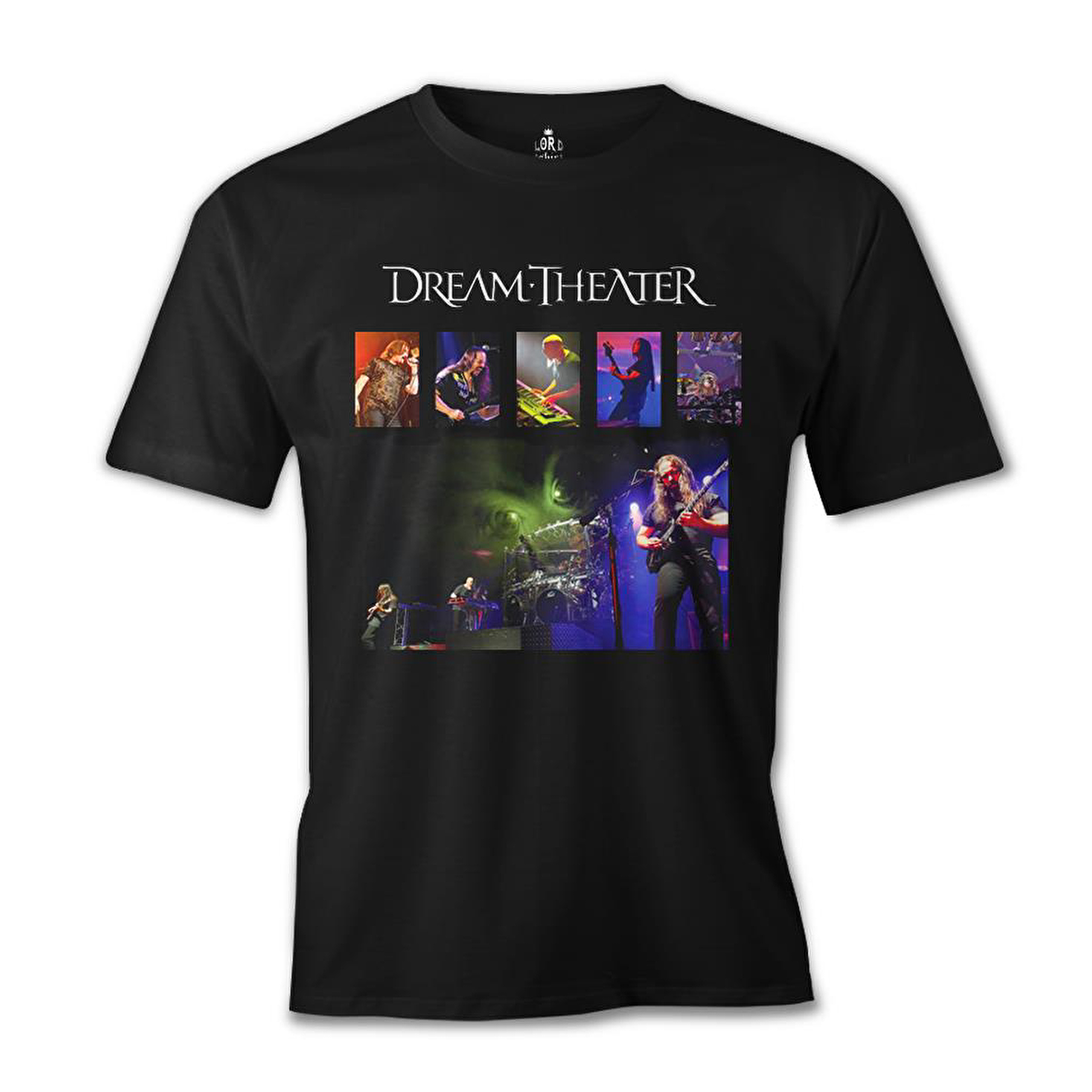 Dream Theater - Konser Siyah Erkek Tshirt