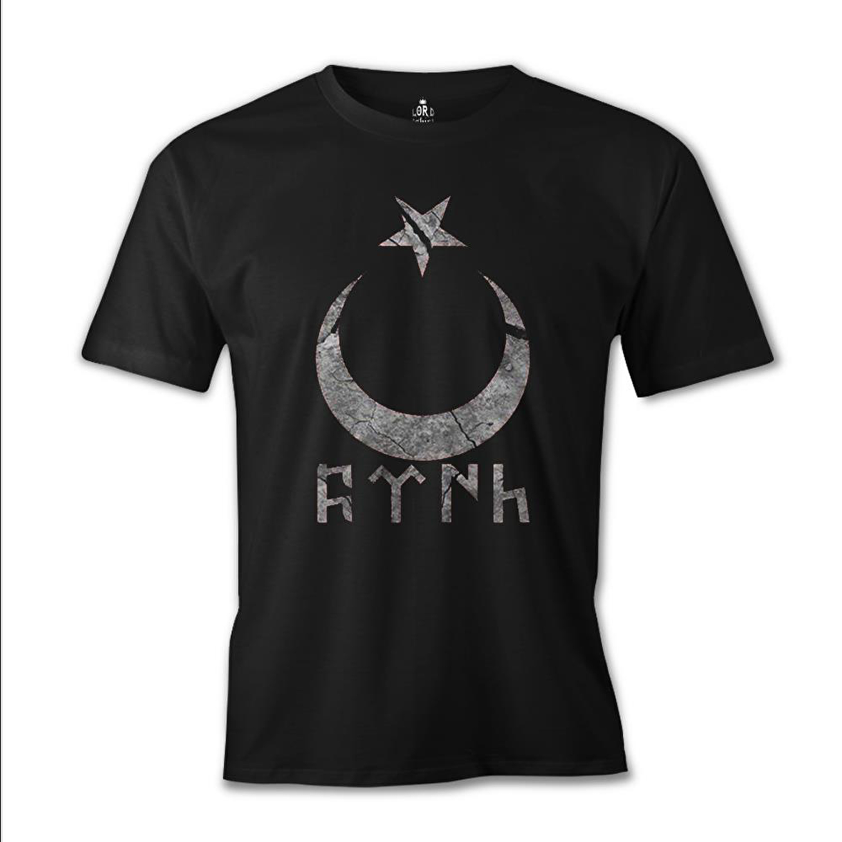 Türk Ay Yıldız Siyah Erkek Tshirt