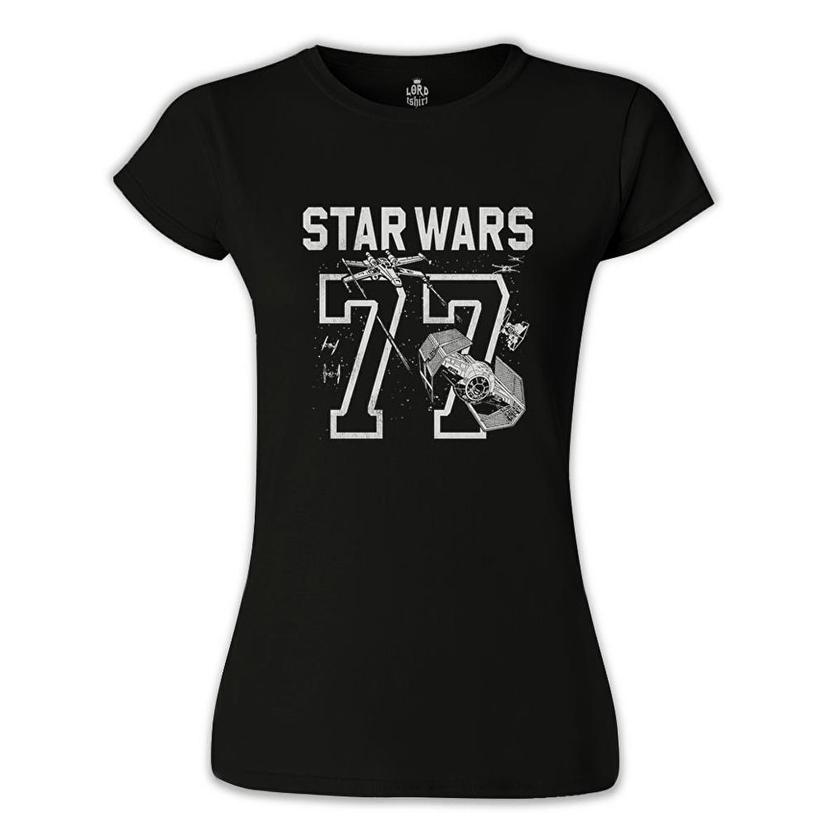 Star Wars - 77 Siyah Bayan Tshirt