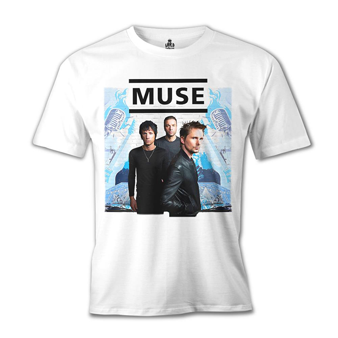 Muse - İstanbul Beyaz Erkek Tshirt