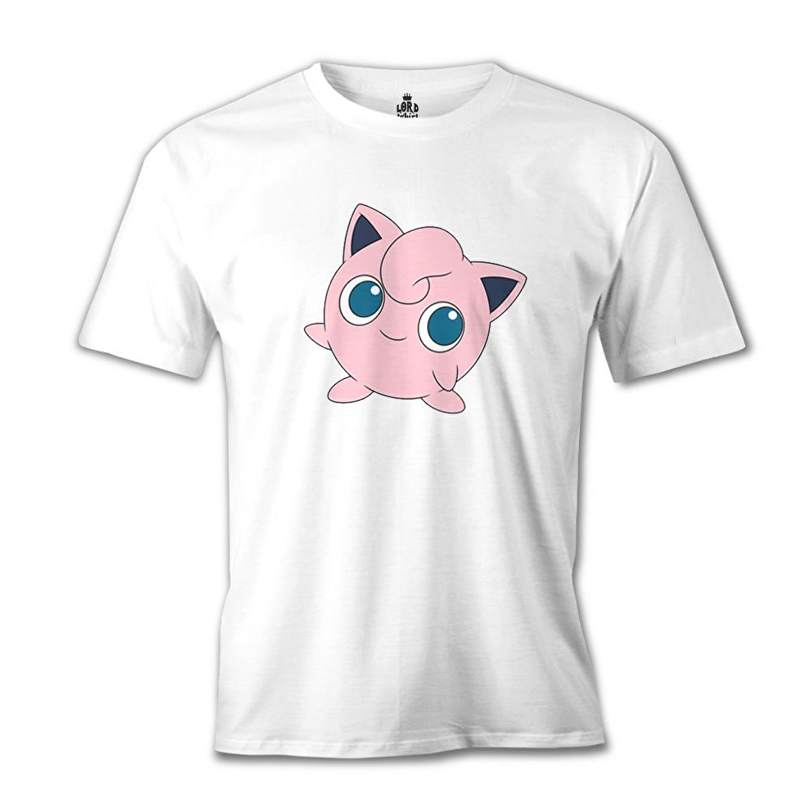 Pokemon - Jigglypuff Beyaz Erkek Tshirt