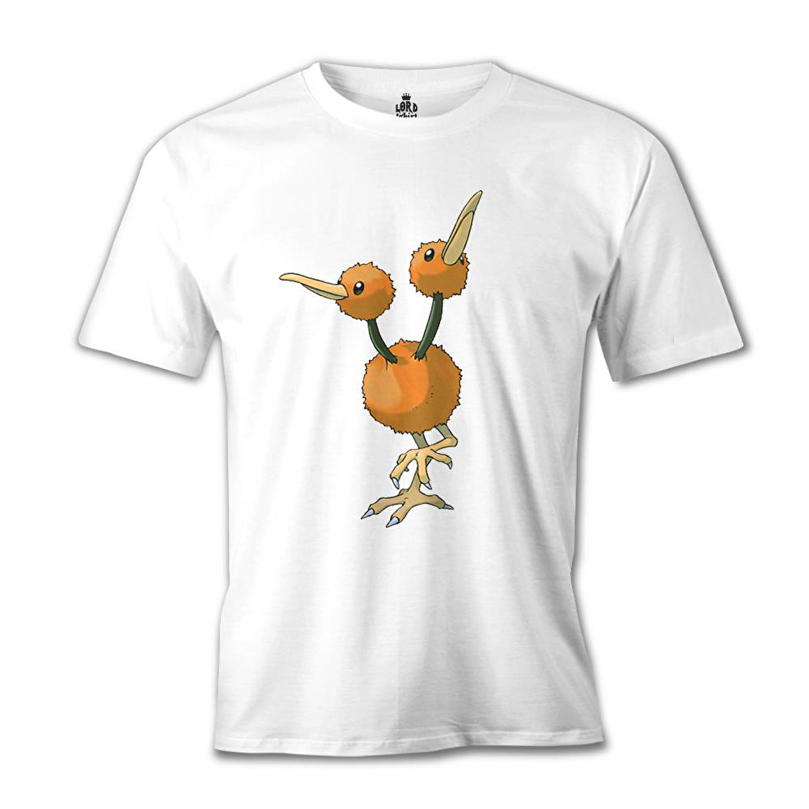 Pokemon - Doduo Beyaz Erkek Tshirt