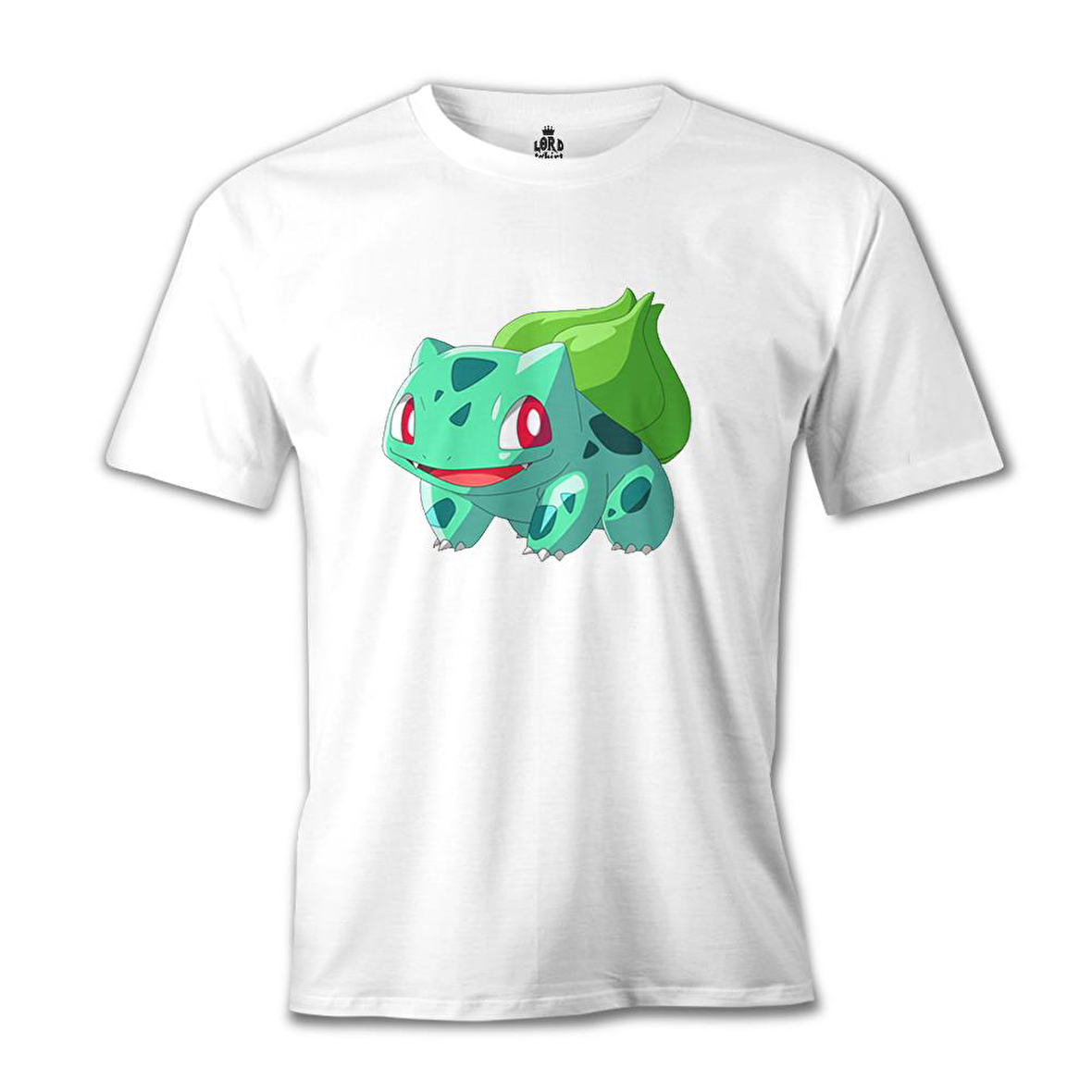 Pokemon - Bulbasaur Beyaz Erkek Tshirt