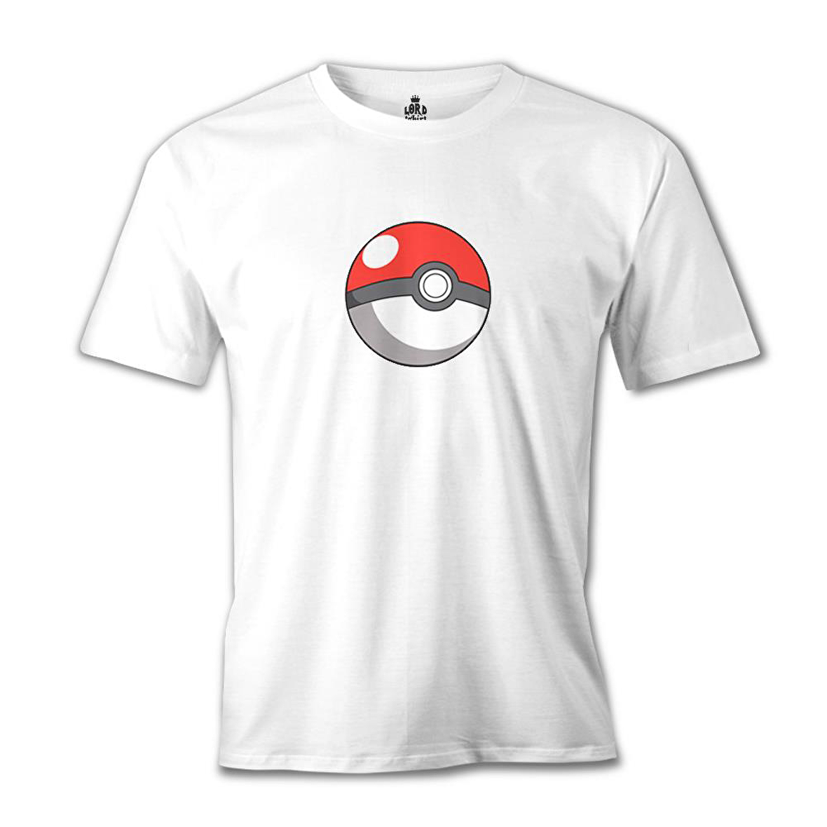 Pokemon - Pokeball Beyaz Erkek Tshirt