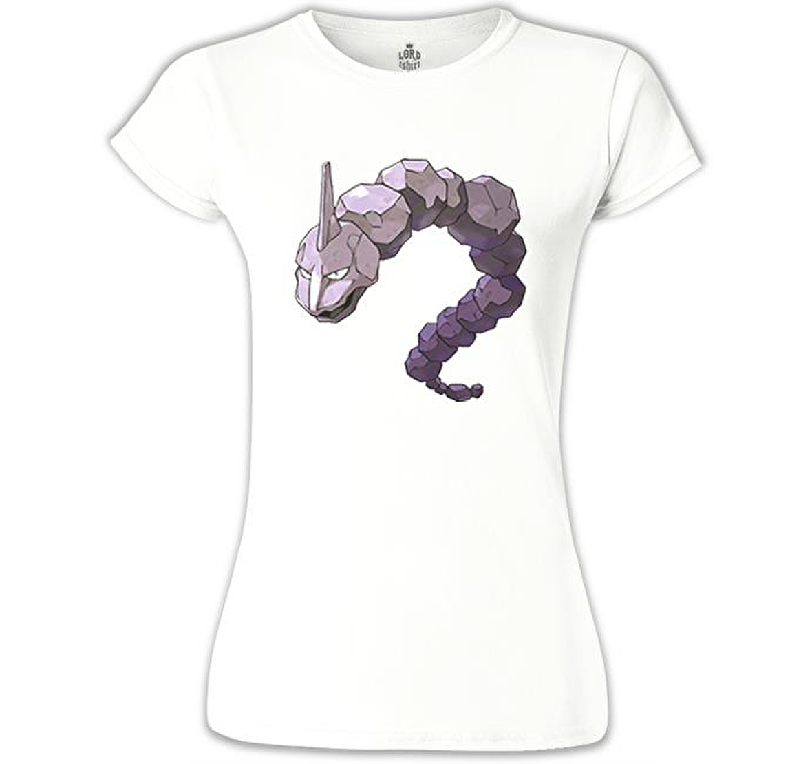 Pokemon - Onix Beyaz Bayan Tshirt