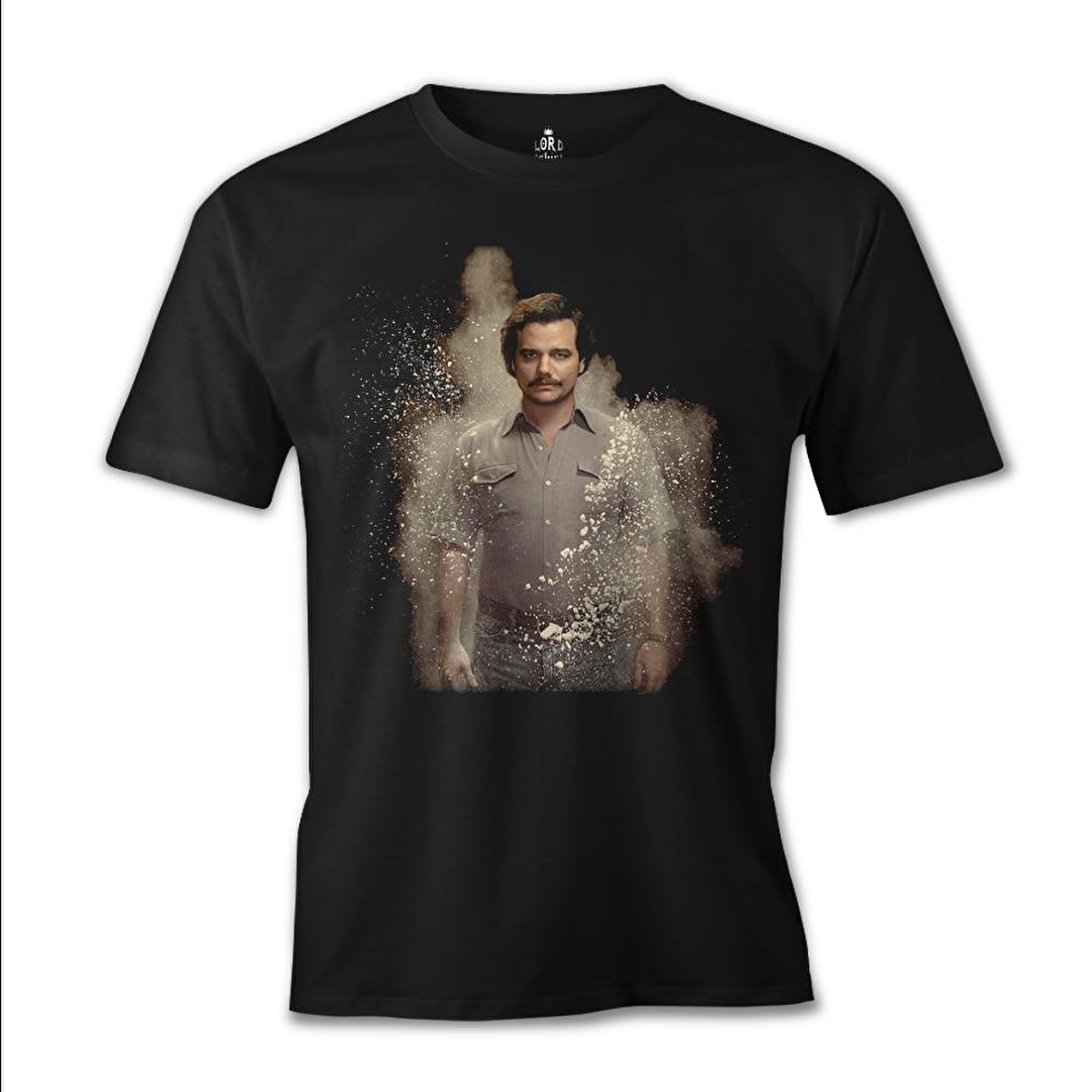 Narcos - Pablo Escobar Siyah Erkek Tshirt