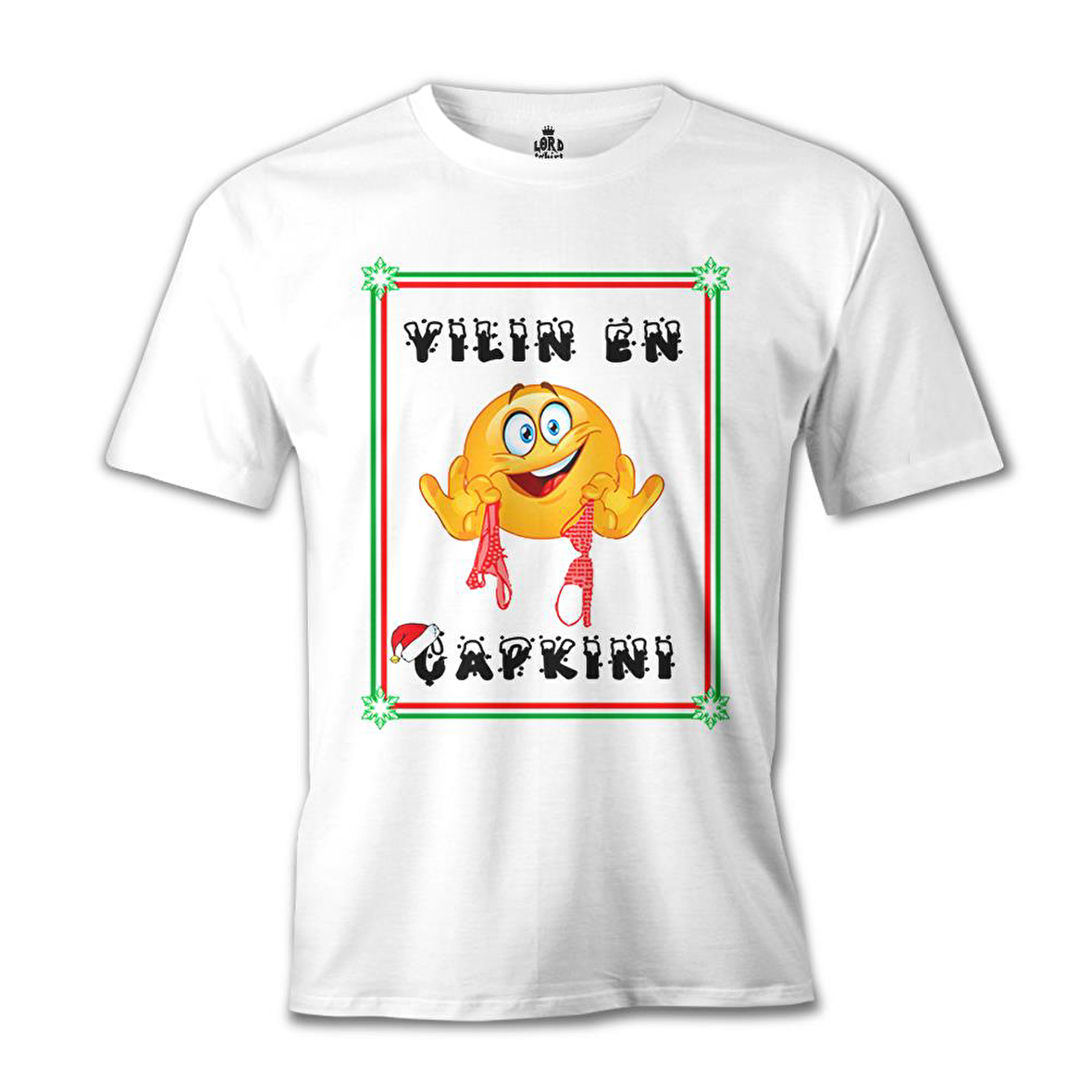 Yılın En Çapkını Beyaz Erkek Tshirt