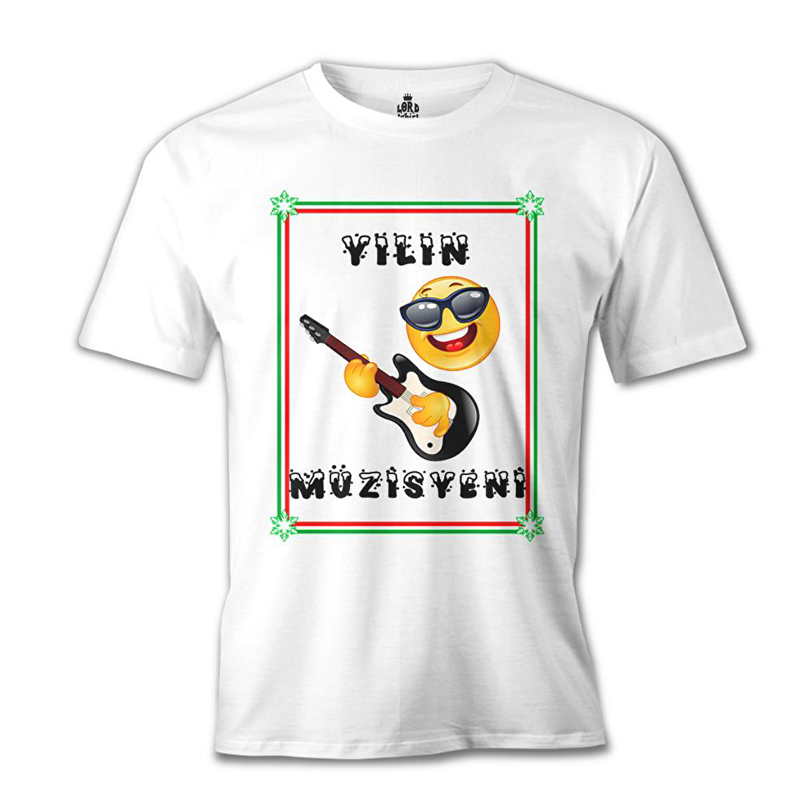 Yılın Müzisyeni Beyaz Erkek Tshirt