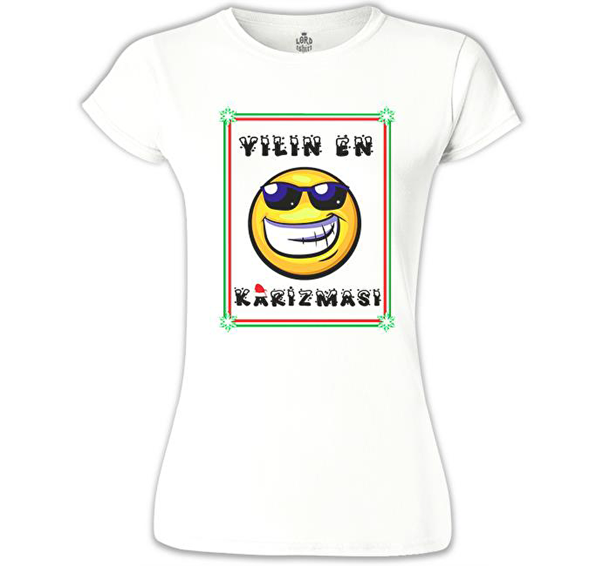 Yılın En Karizması Beyaz Bayan Tshirt