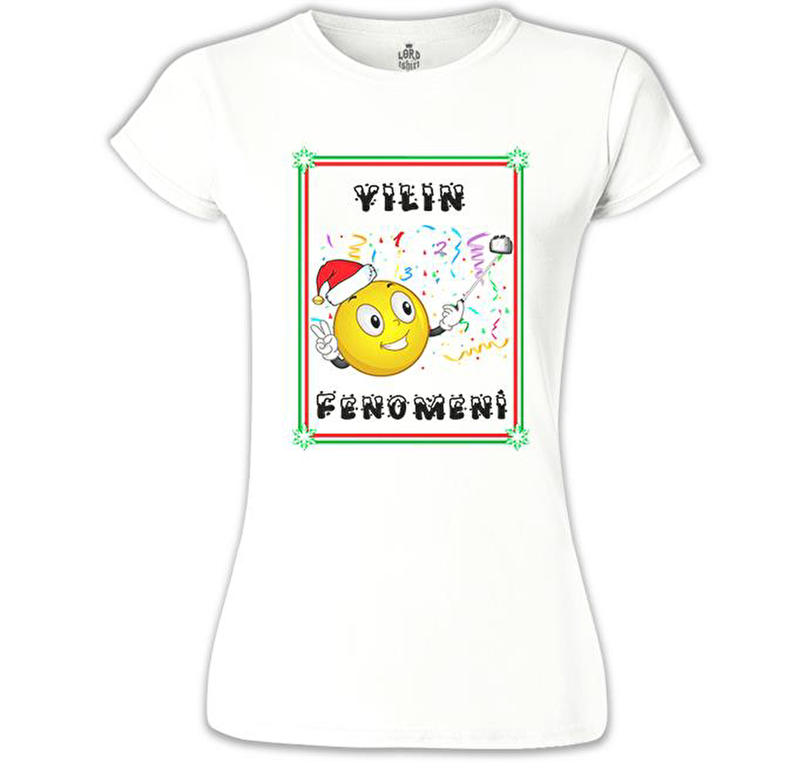 Yılın En Fenomeni Beyaz Bayan Tshirt