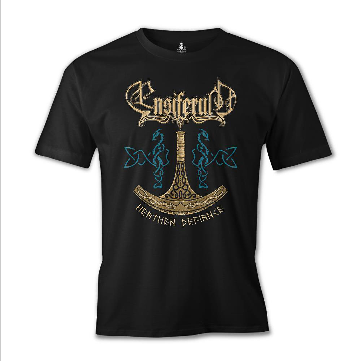 Ensiferum - Heathen Horde Siyah Erkek Tshirt