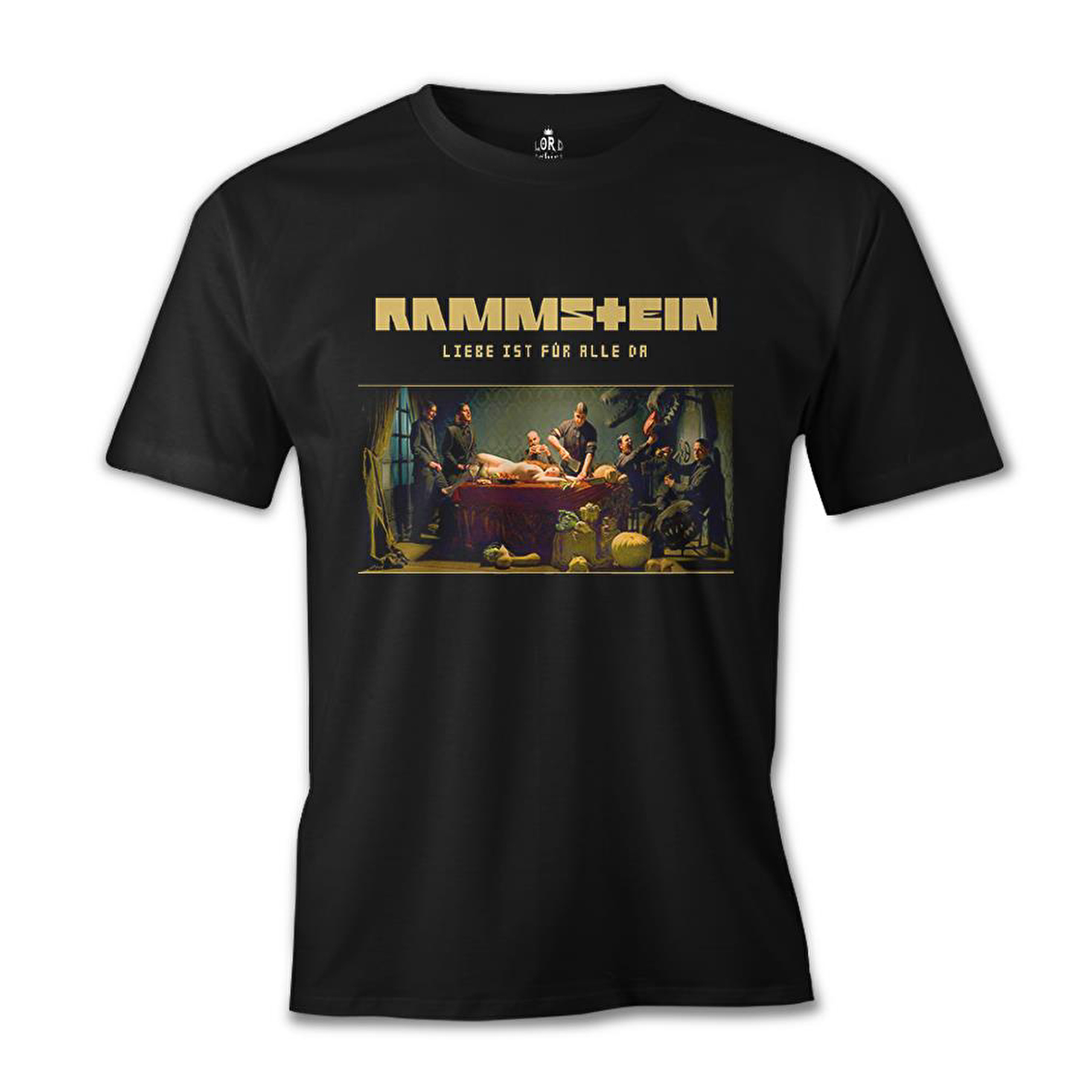 Rammstein - Liebe Ist Für Alle Da Siyah Erkek Tshirt