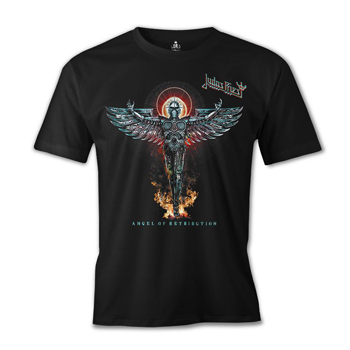 Judas Priest  - Angel Siyah Erkek Tshirt