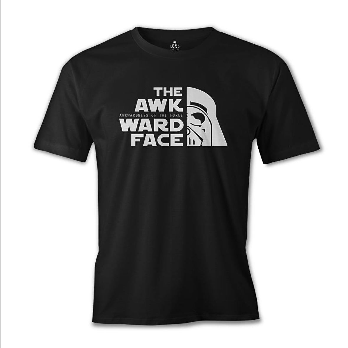 Star Wars - Awkwardness of The Force Siyah Erkek Tshirt
