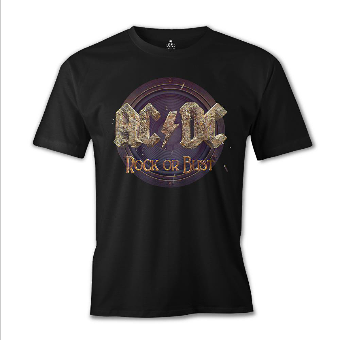 AC DC - Rock or Bust Siyah Erkek Tshirt