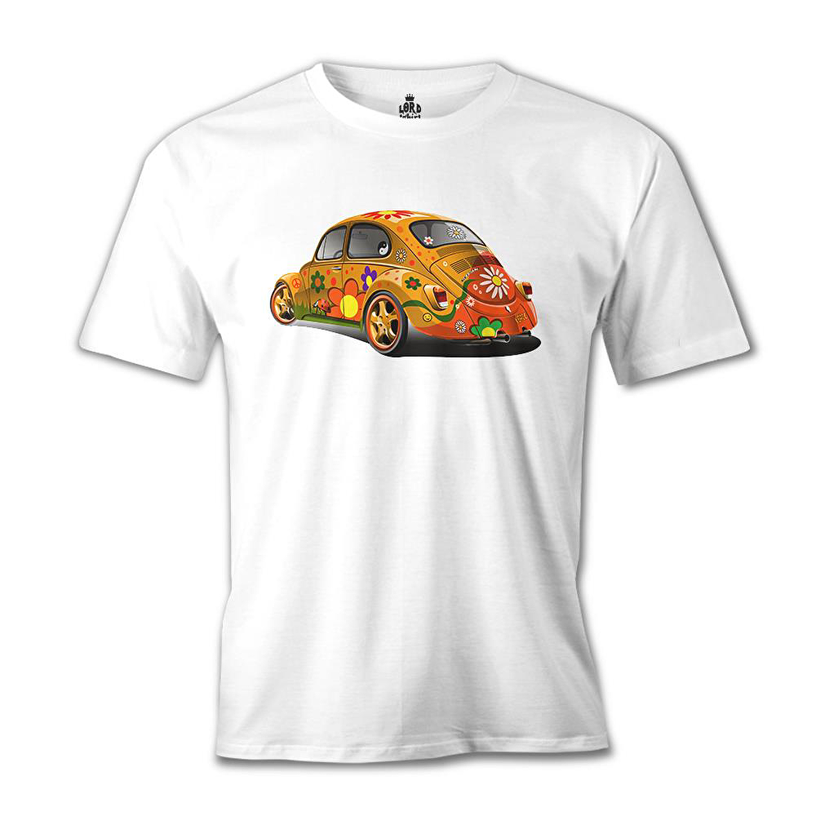 Bugs in Color Beyaz Erkek Tshirt