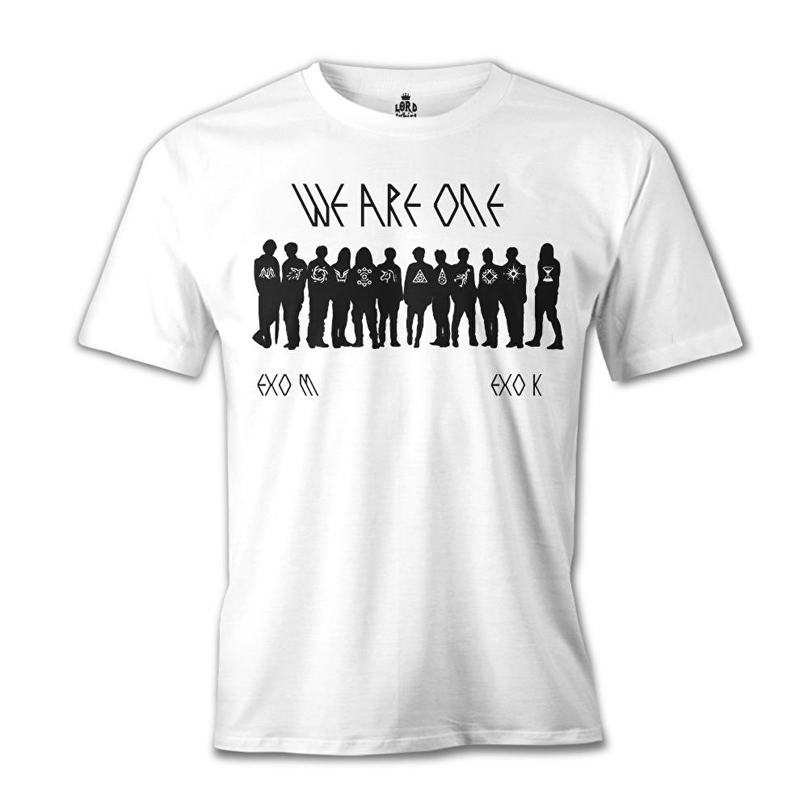 EXO - We are One Beyaz Erkek Tshirt