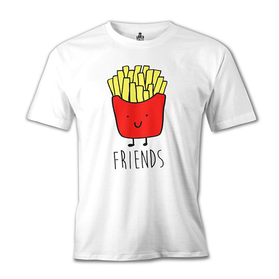 Best Friends - Patates Beyaz Erkek Tshirt