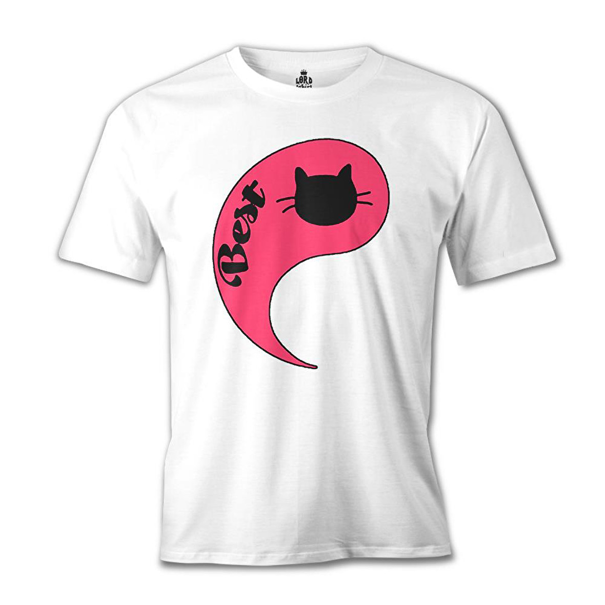 Best Friends - Kedi Beyaz Erkek Tshirt