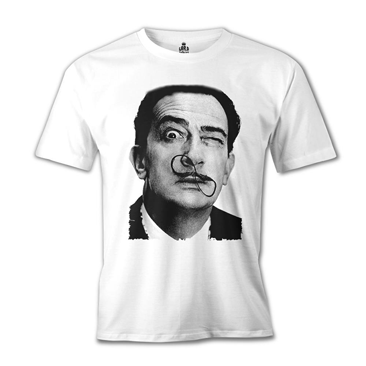 Salvador Dali Beyaz Erkek Tshirt