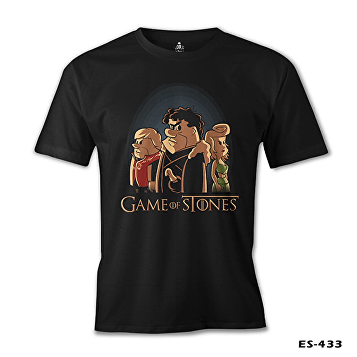 Game of Stones Siyah Erkek Tshirt