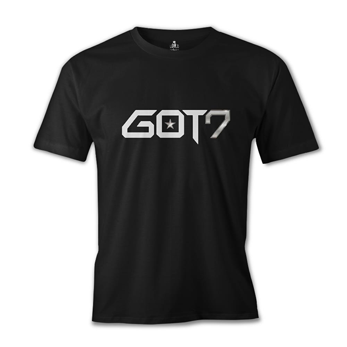 G.O.T7 - Logo Siyah Erkek Tshirt
