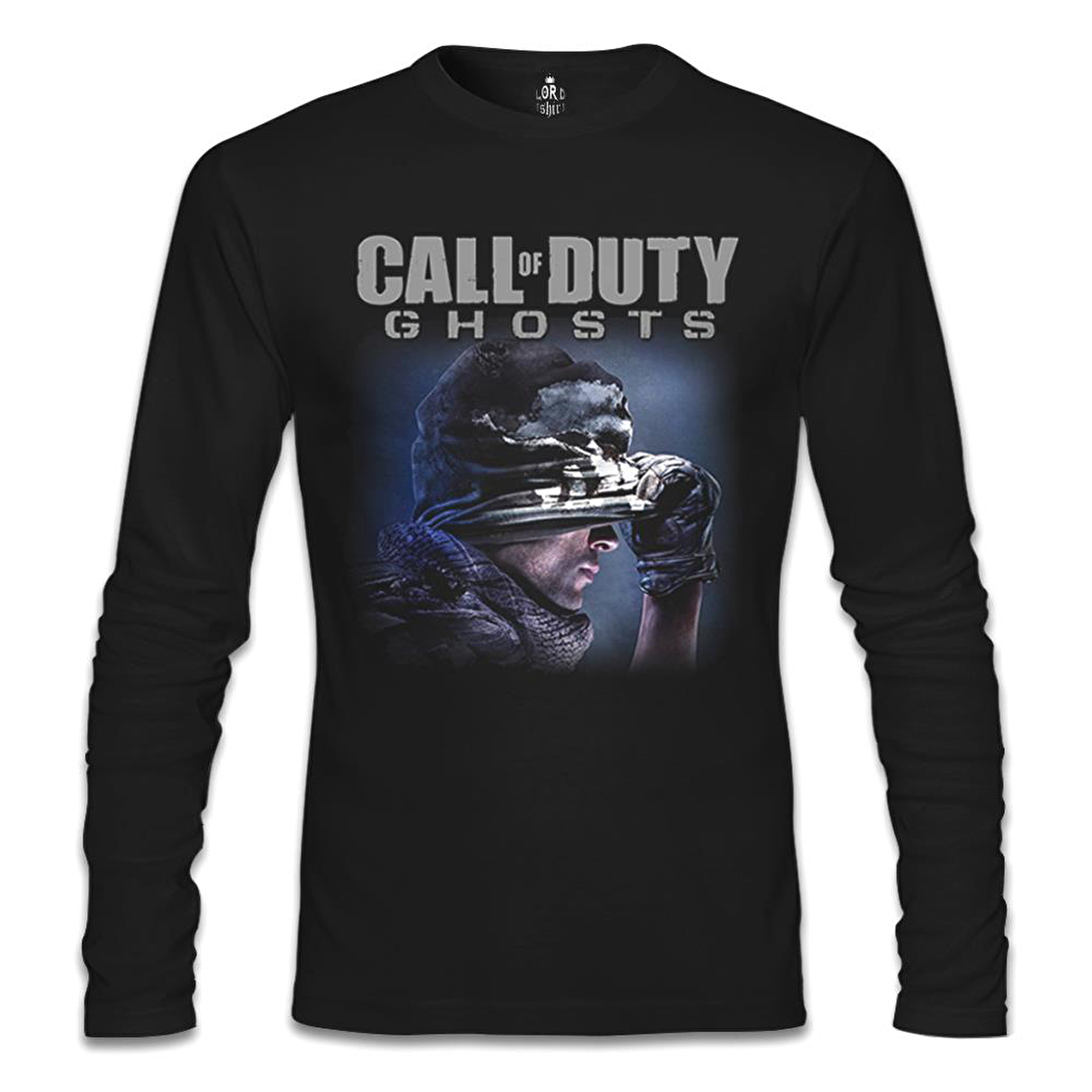 Call of Duty - Ghosts Siyah Erkek Sweatshirt