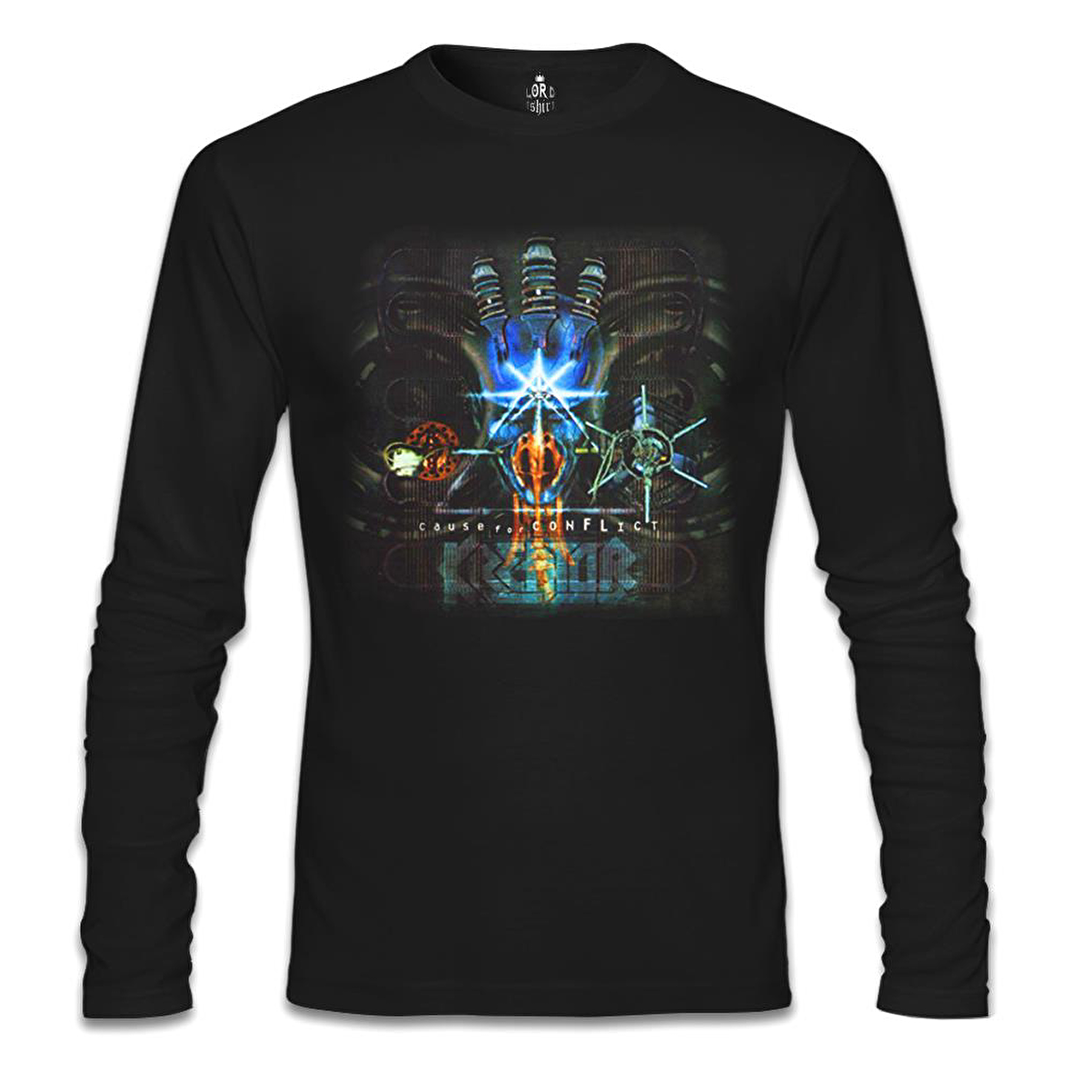 Kreator - Cause For Conflict Siyah Erkek Sweatshirt