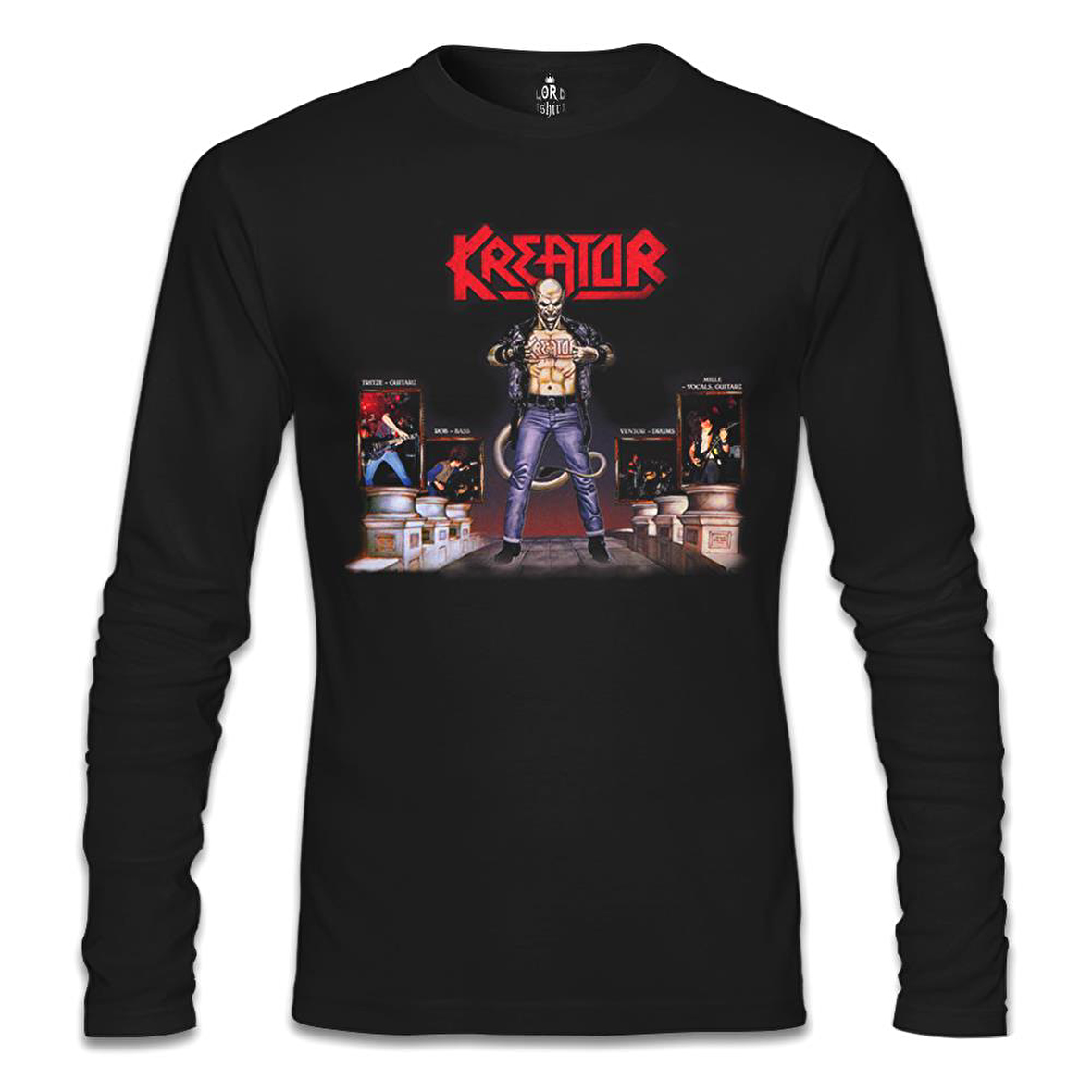 Kreator - Terrible Certainty Siyah Erkek Sweatshirt