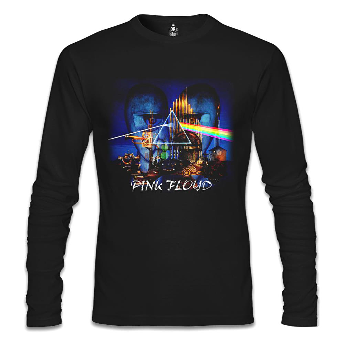 Pink Floyd - Above the Light Siyah Erkek Sweatshirt