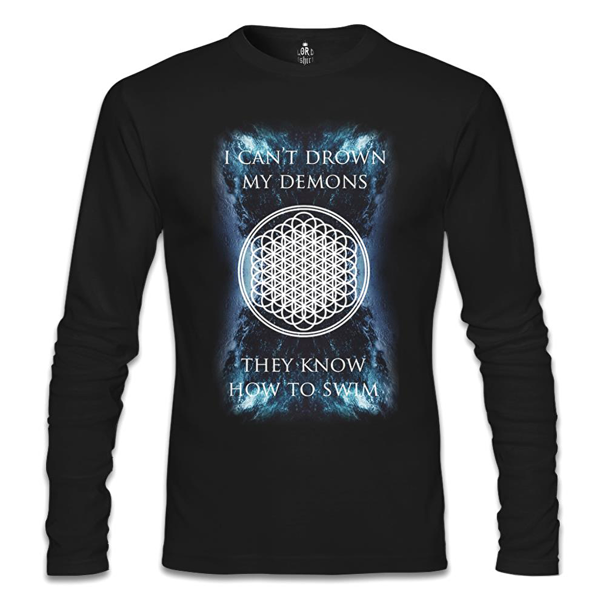 Bring me the Horizon - My Demons Siyah Erkek Sweatshirt