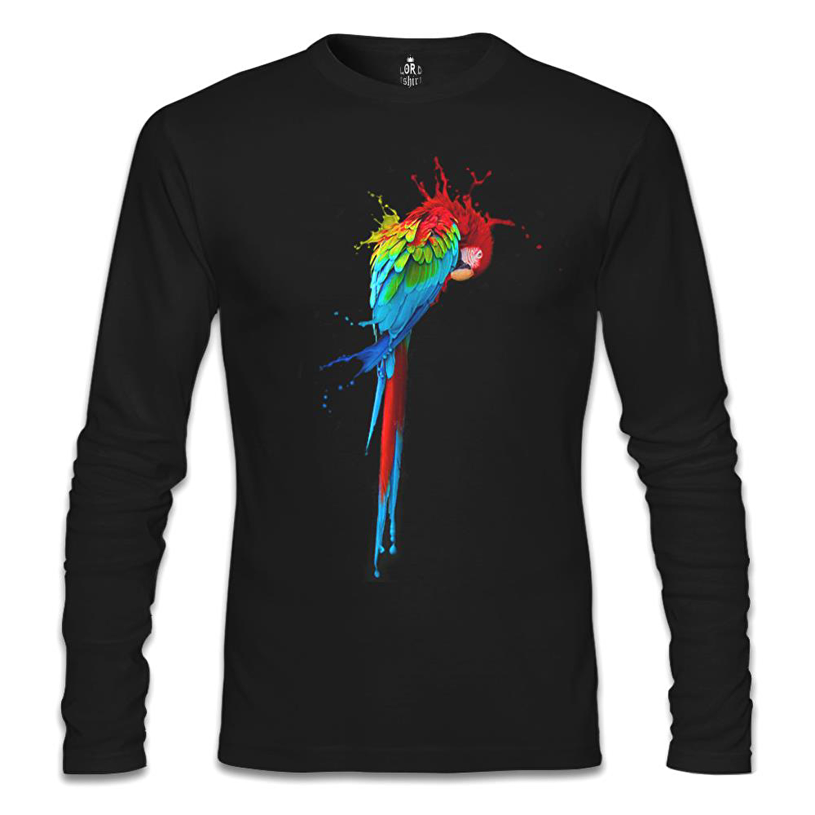 Parrot Siyah Erkek Sweatshirt