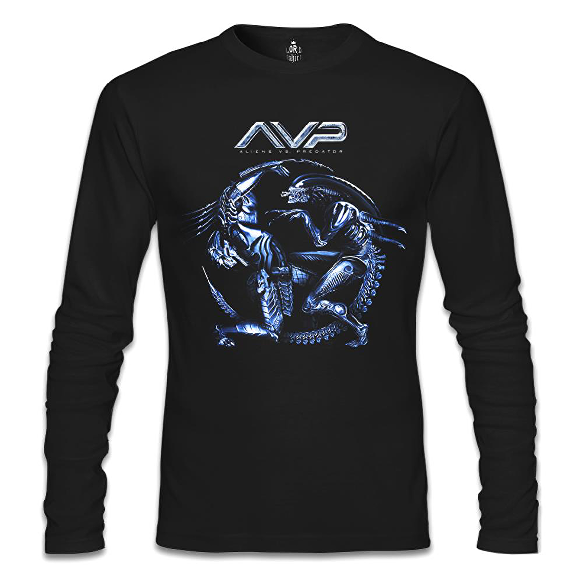 AVP - Alien vs. Predator Siyah Erkek Sweatshirt