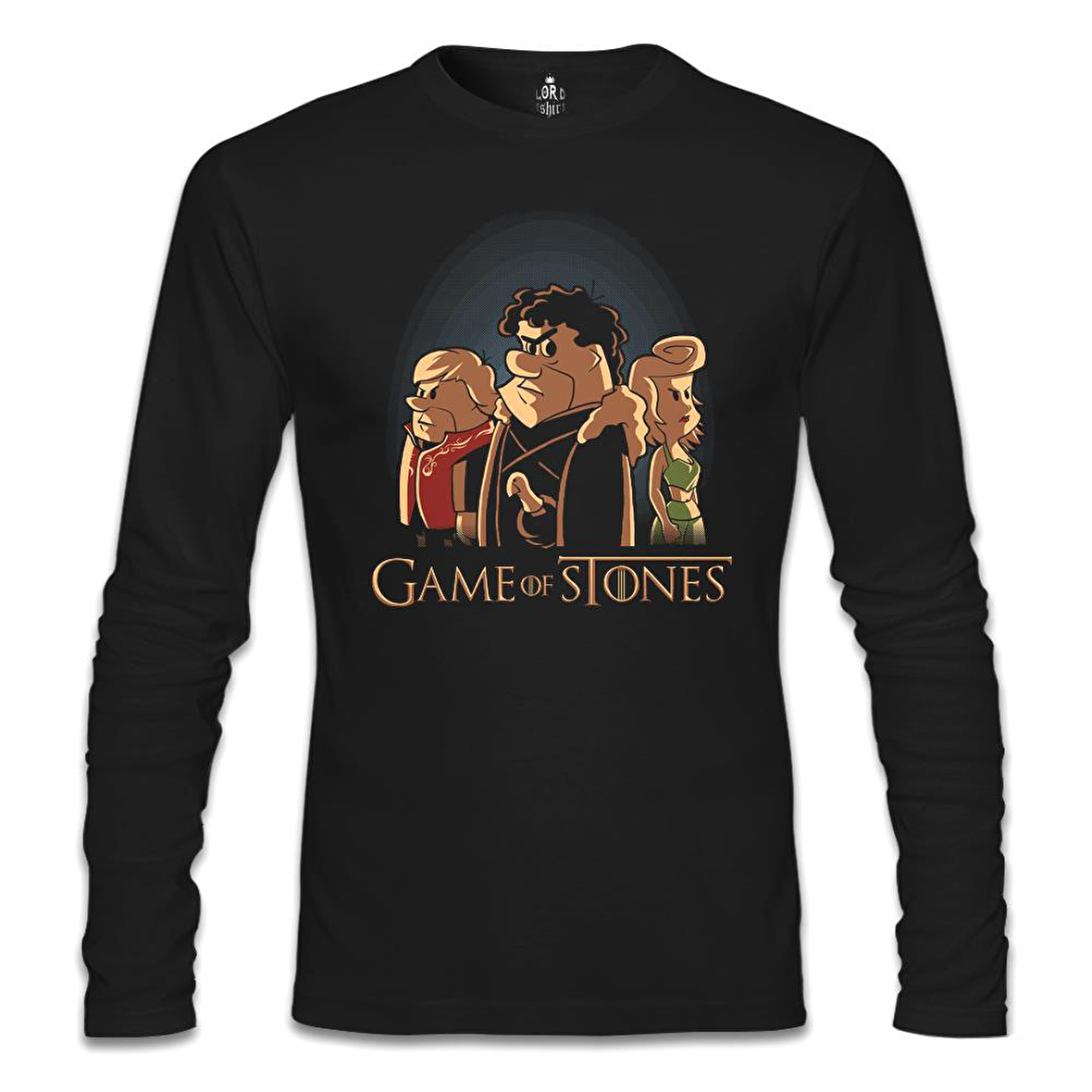 Game of Stones Siyah Erkek Sweatshirt