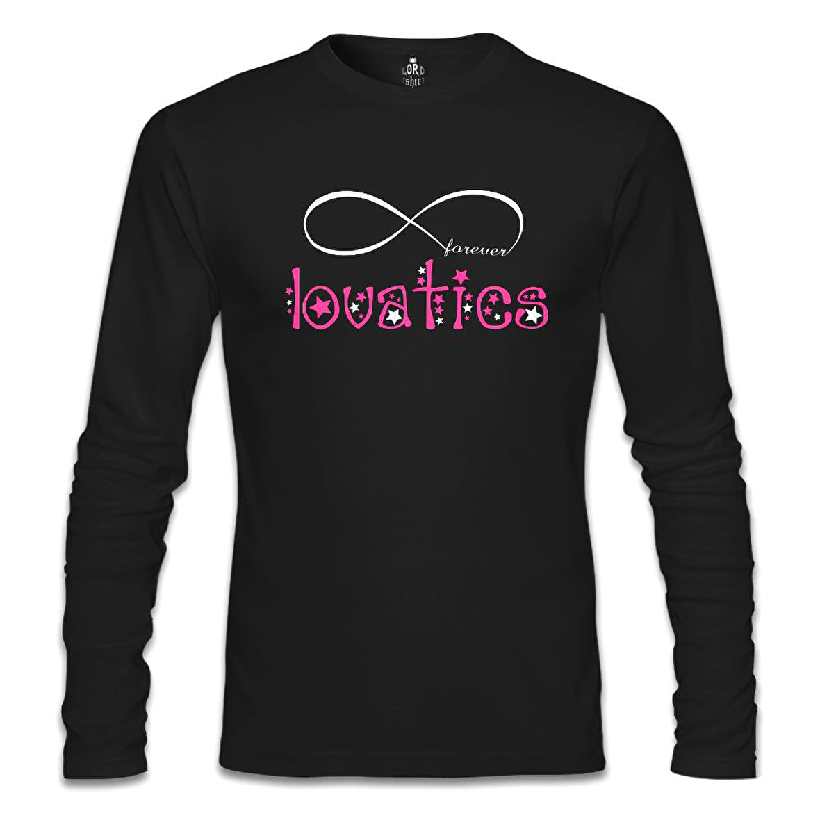 Demi Lovato - Lovatics Siyah Erkek Sweatshirt