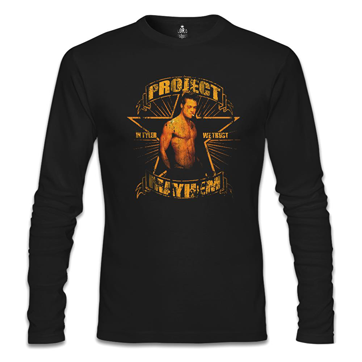 Fight Club - Project Mayhem Siyah Erkek Sweatshirt
