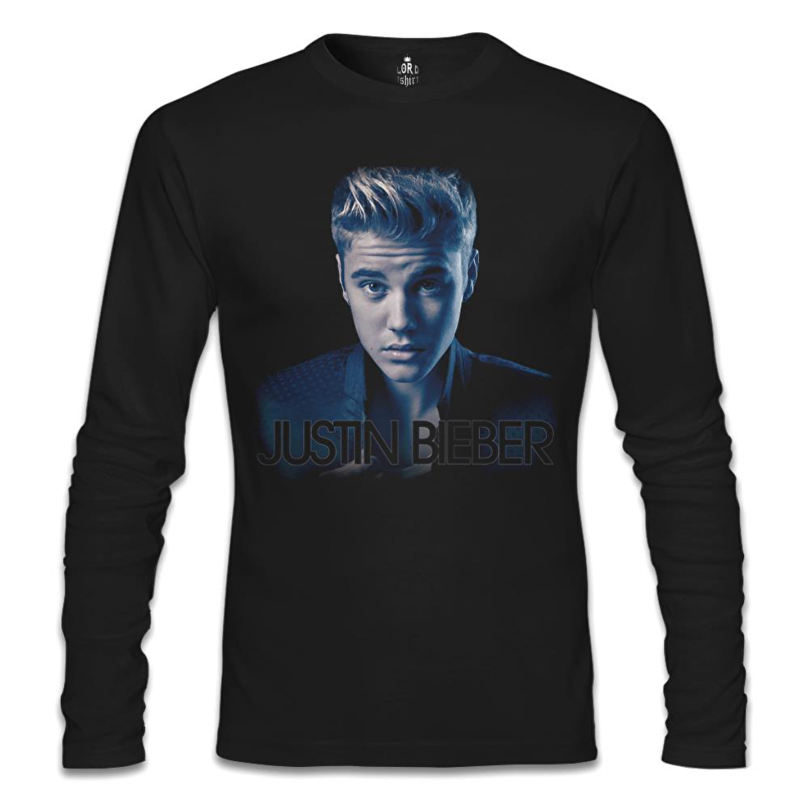 Justin Bieber 2 Siyah Erkek Sweatshirt