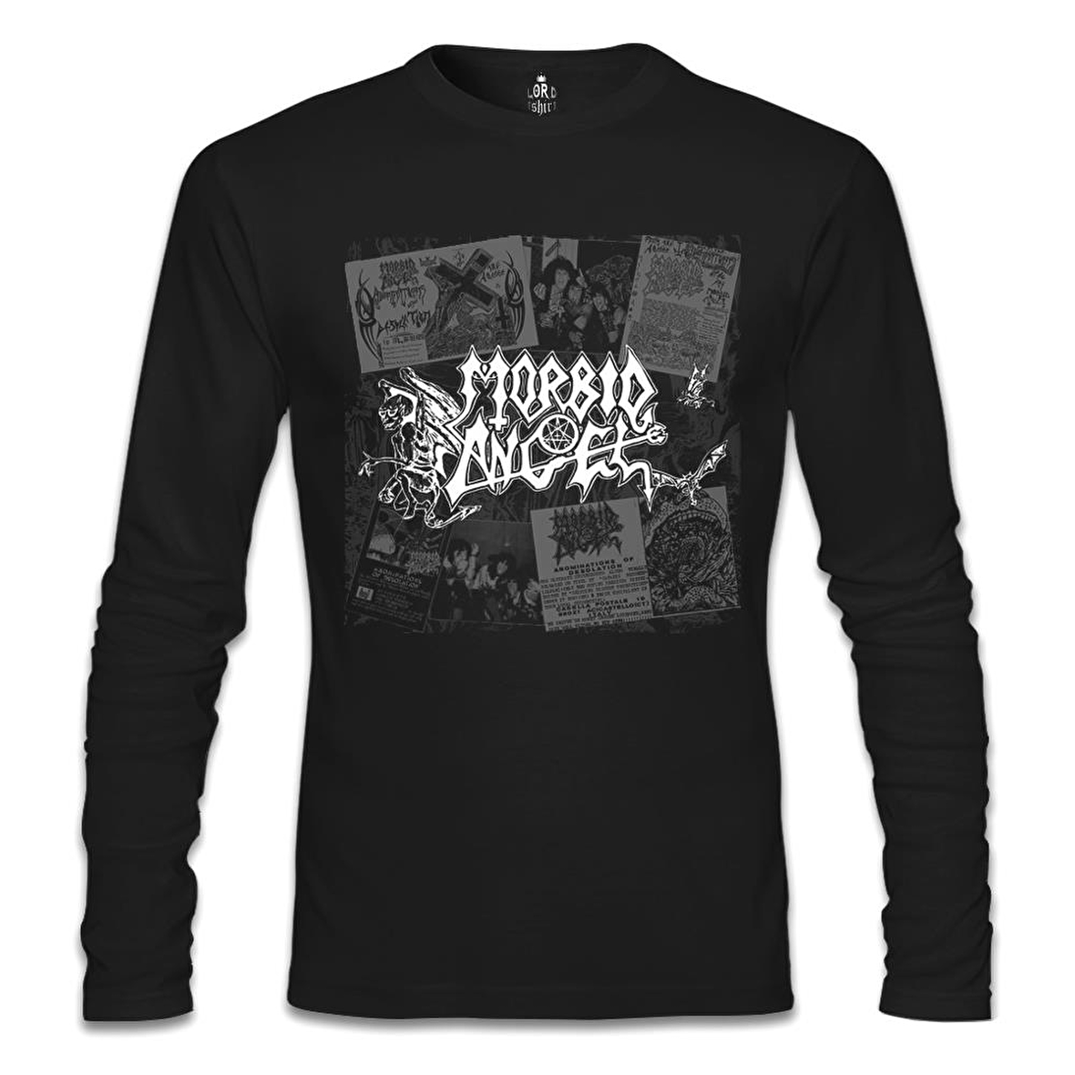 Morbid Angel - Logo Siyah Erkek Sweatshirt
