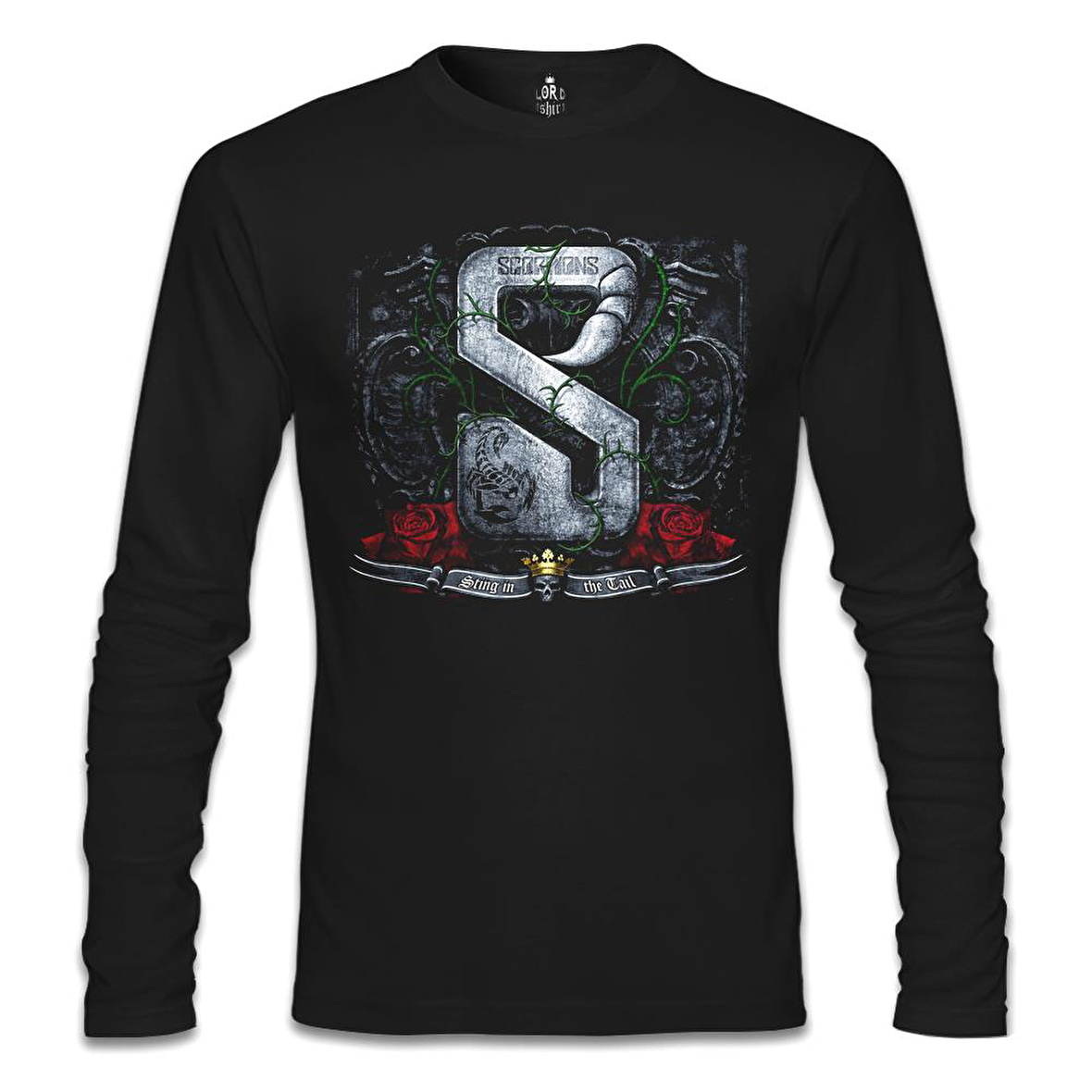 Scorpions - Sting in the Tail Siyah Erkek Sweatshirt