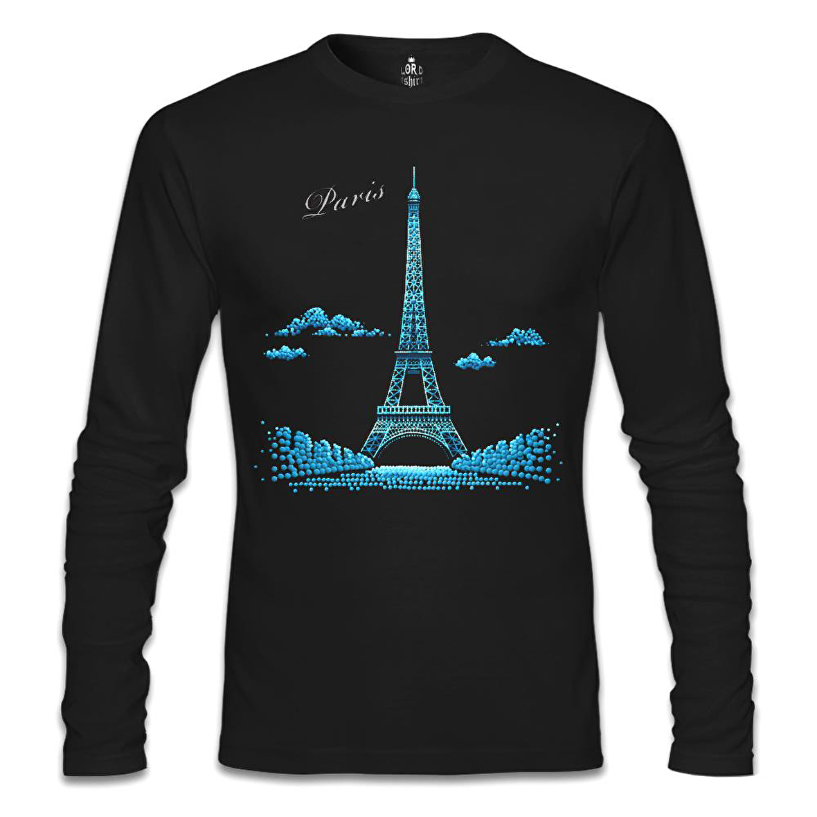 Parisian Siyah Erkek Sweatshirt