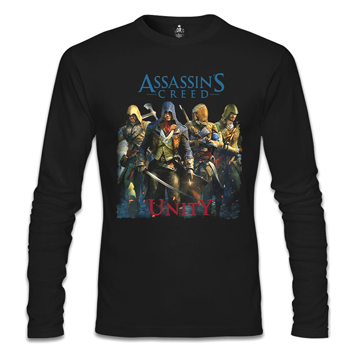 Assassin's Creed Unity 2 Siyah Erkek Sweatshirt