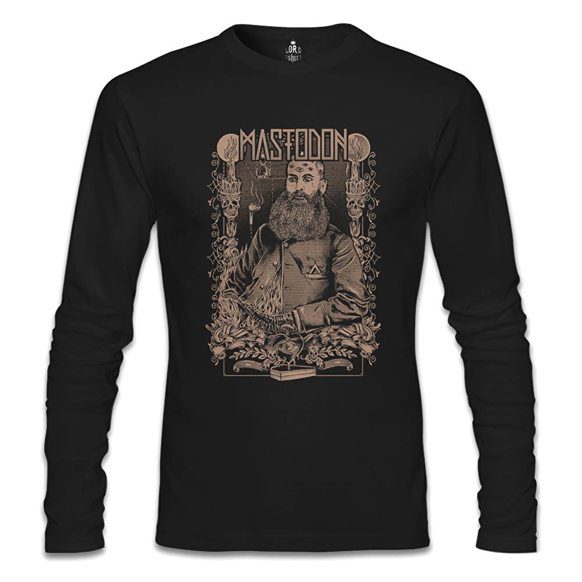 Mastodon 2 Siyah Erkek Sweatshirt