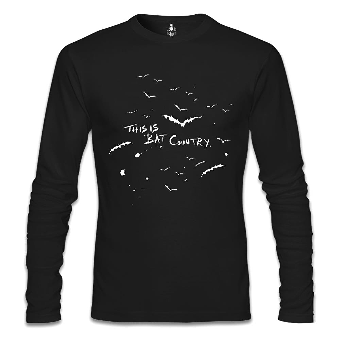 Bat Country Siyah Erkek Sweatshirt