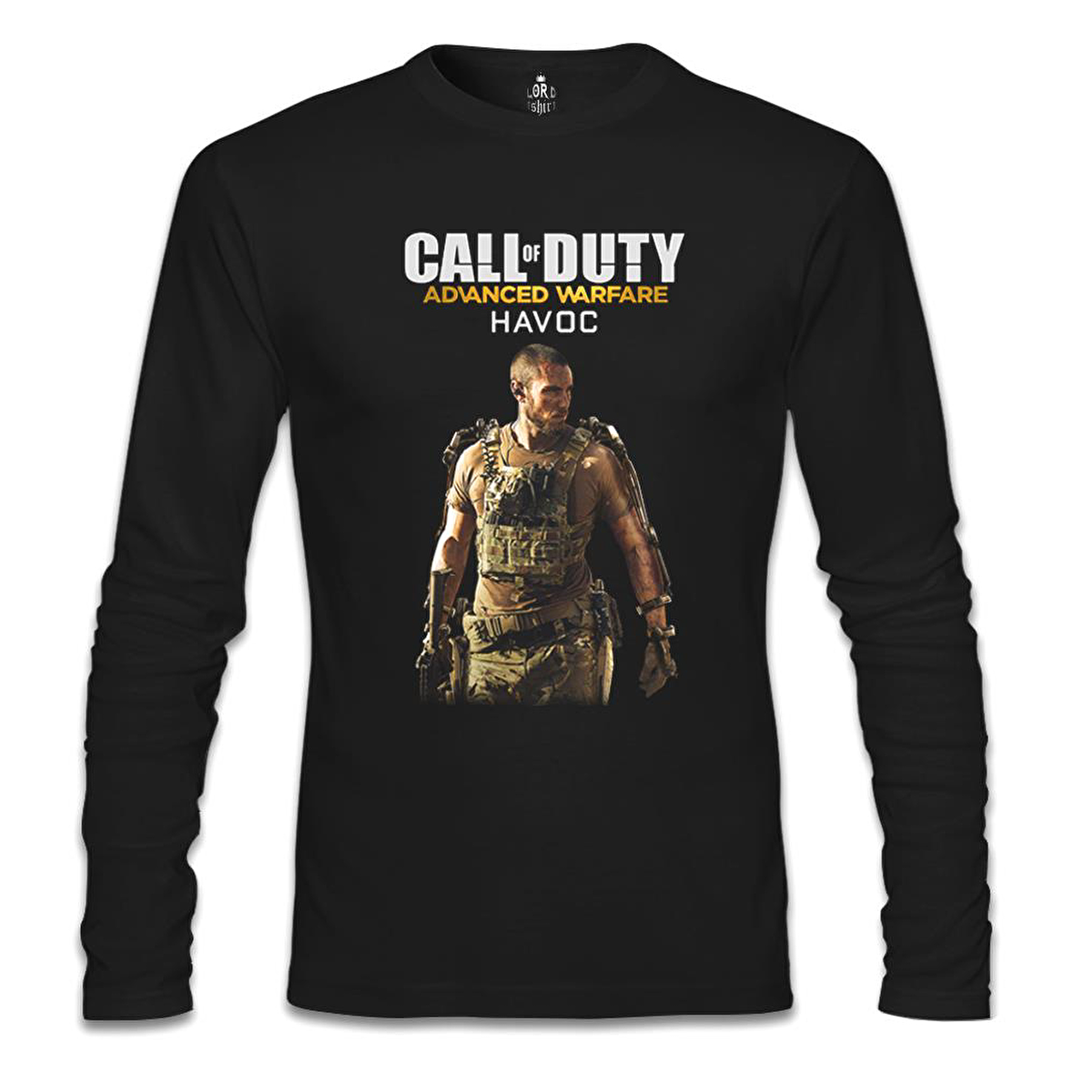 Call of Duty - Advanced Warfare Havoc Siyah Erkek Sweatshirt