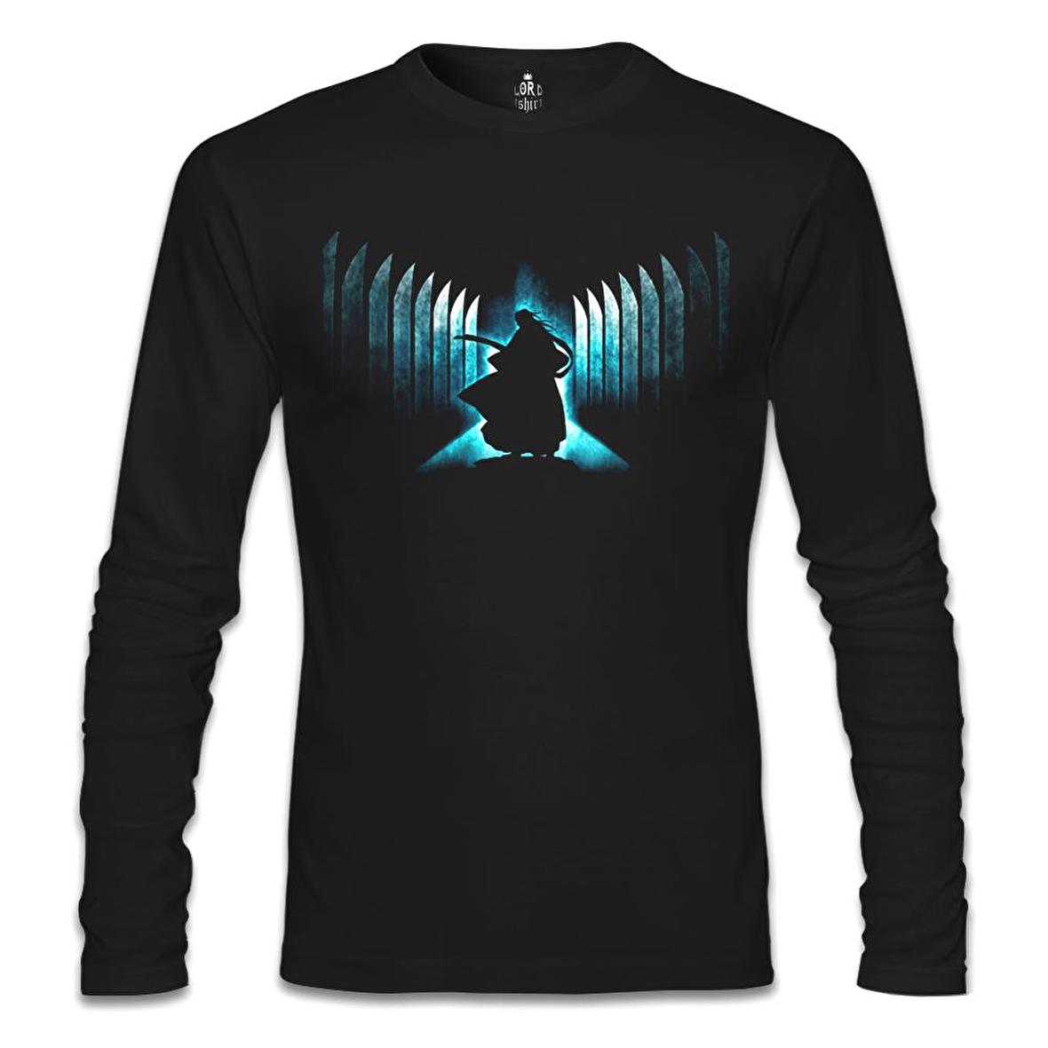 Bleach - Byakuya Kuchiki Siyah Erkek Sweatshirt