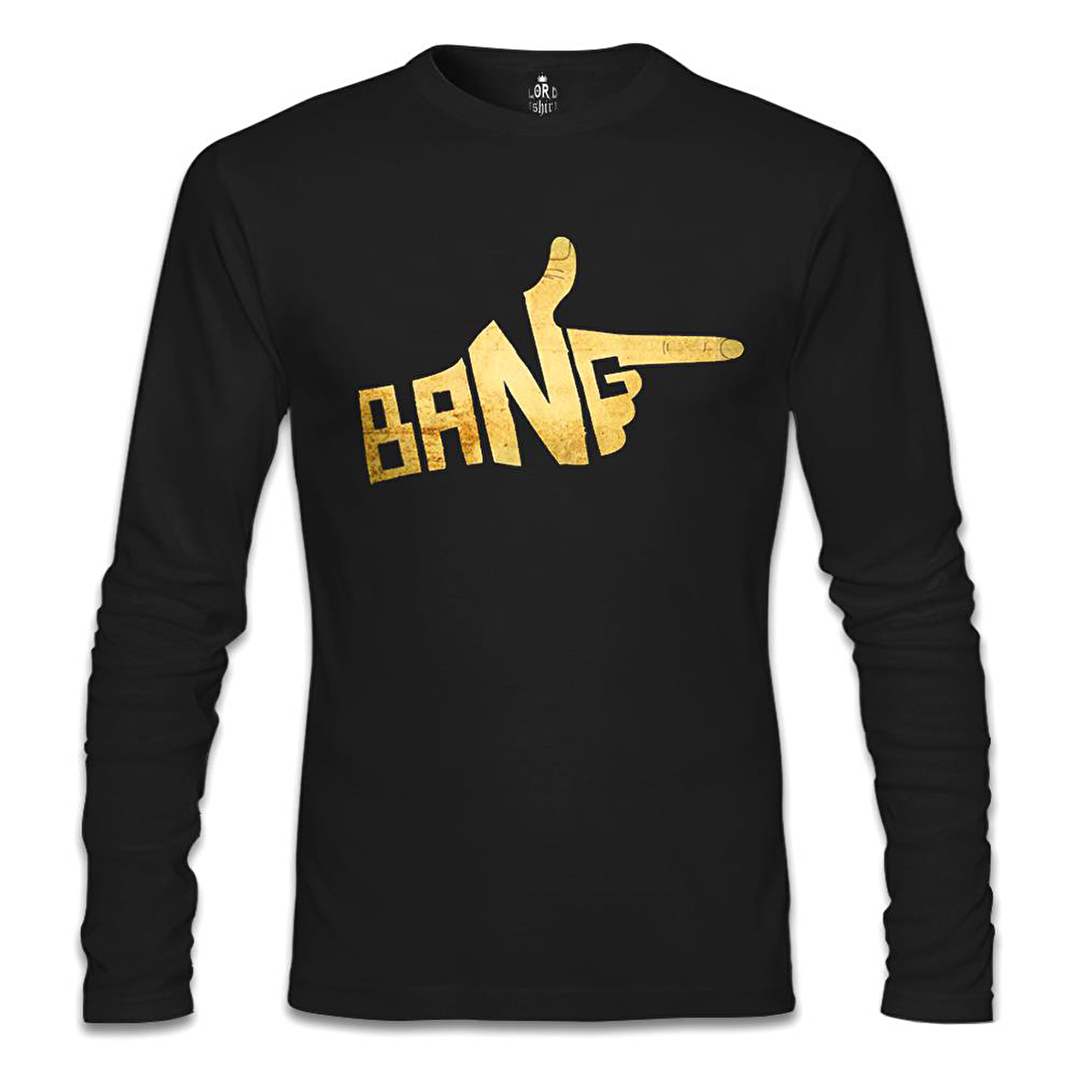 Bang Siyah Erkek Sweatshirt