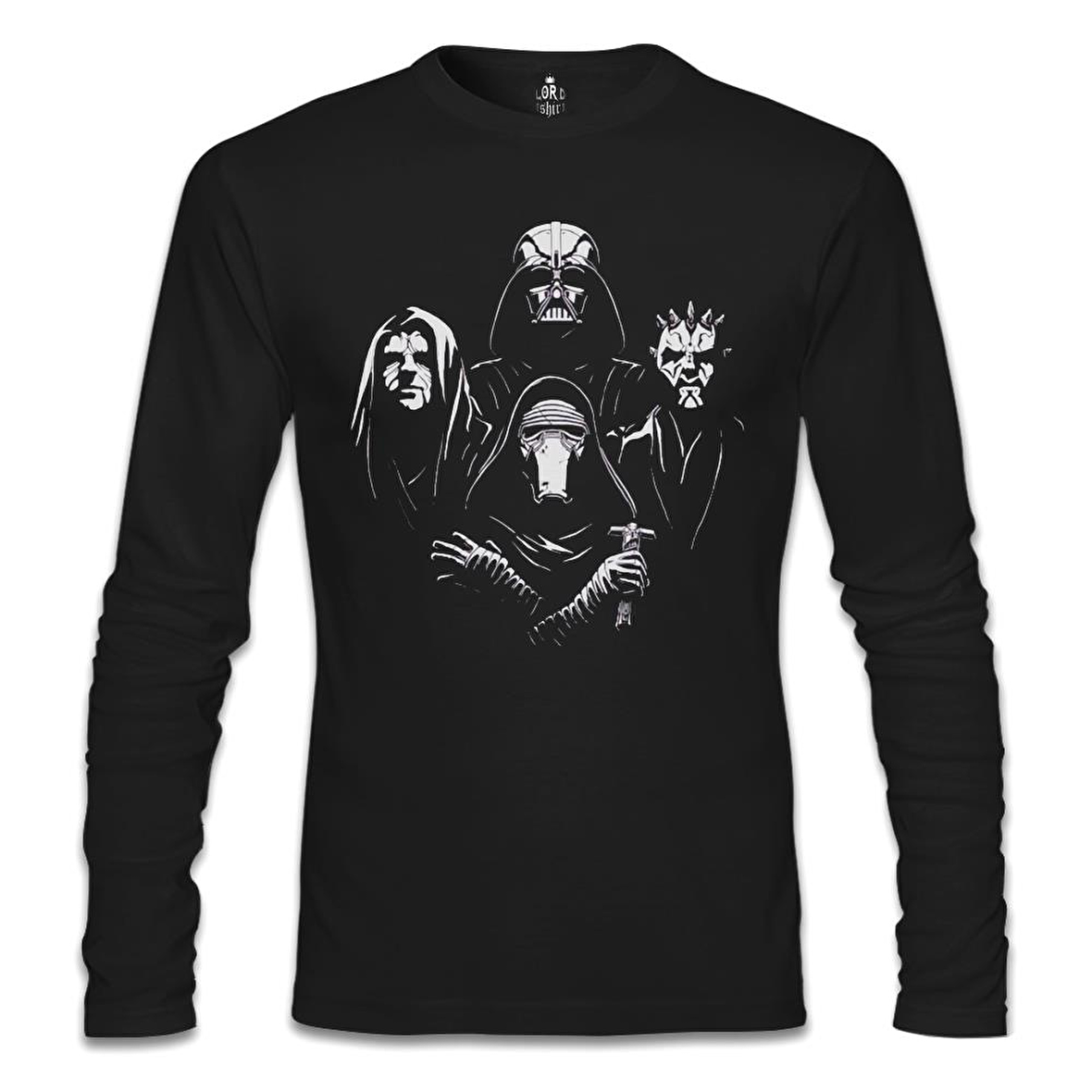 Star Wars - Kings Siyah Erkek Sweatshirt