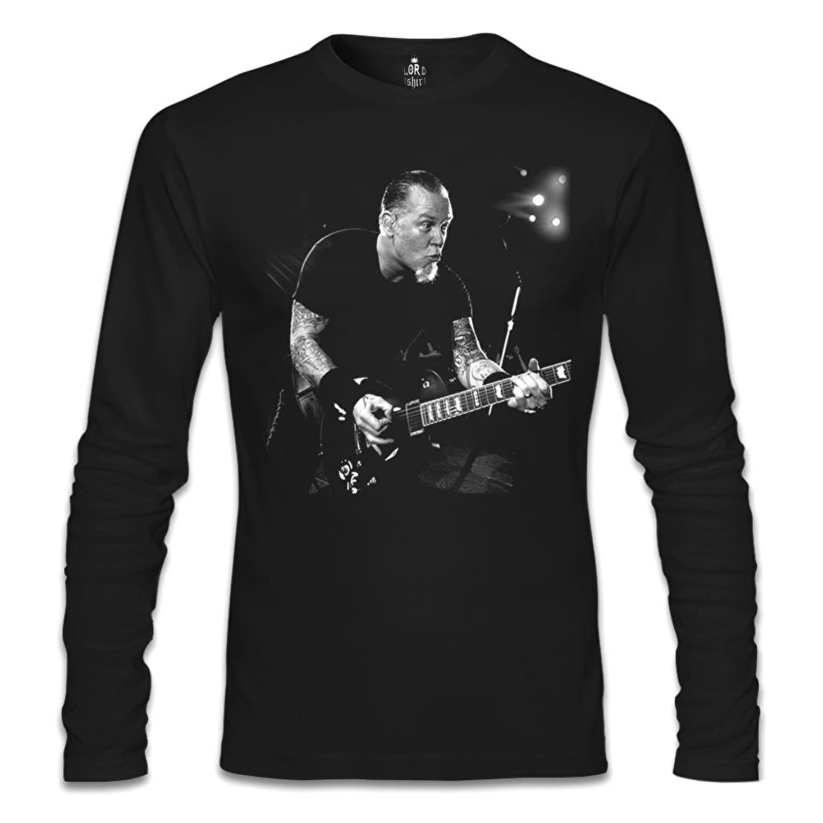 Metallica - James Solo Siyah Erkek Sweatshirt