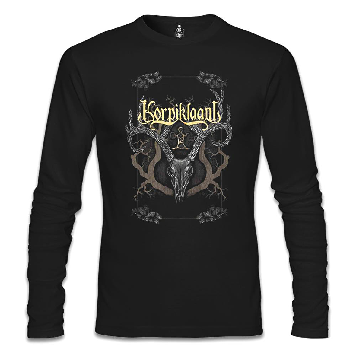Korpiklaani - Dark Roots Siyah Erkek Sweatshirt