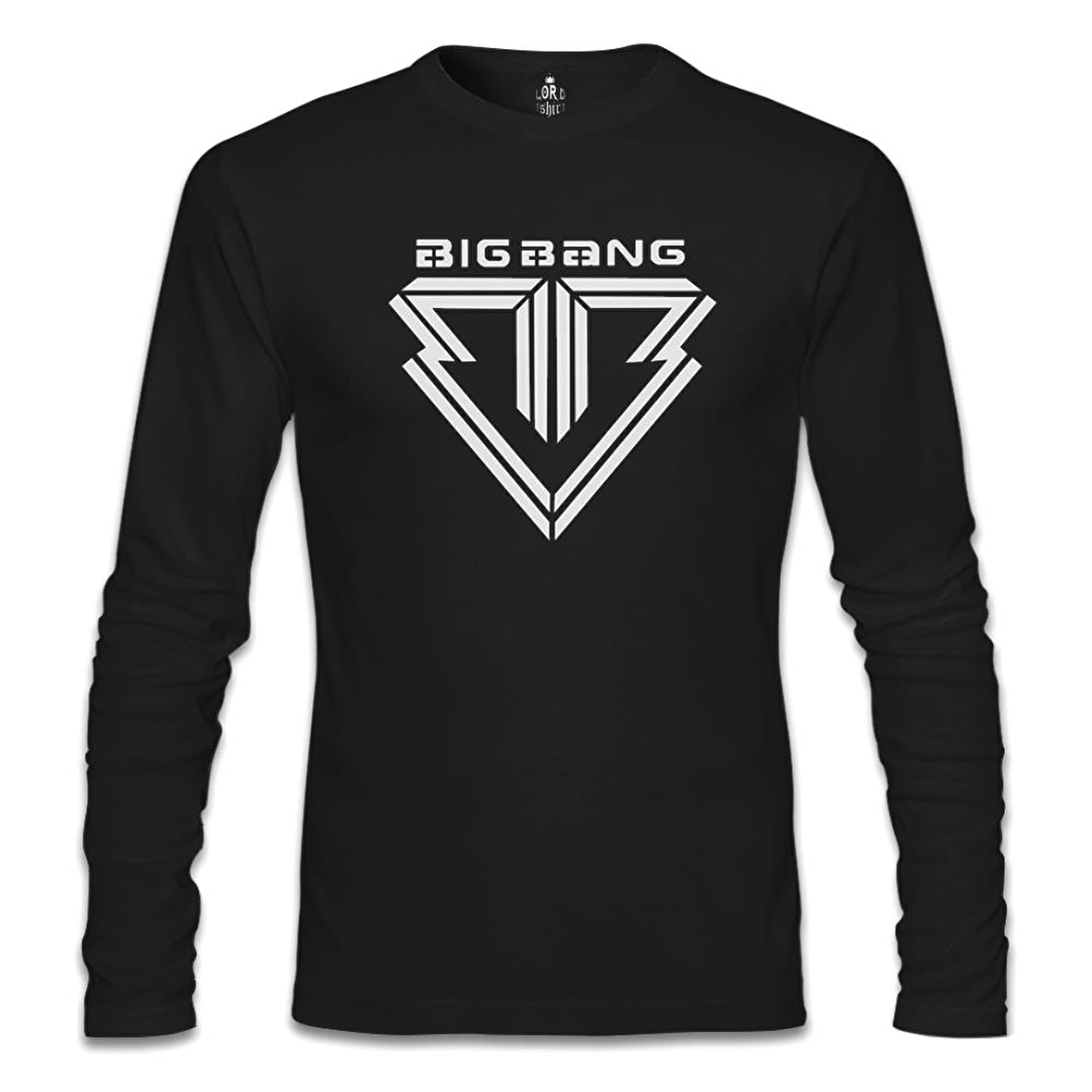 Big Bang Logo Siyah Erkek Sweatshirt